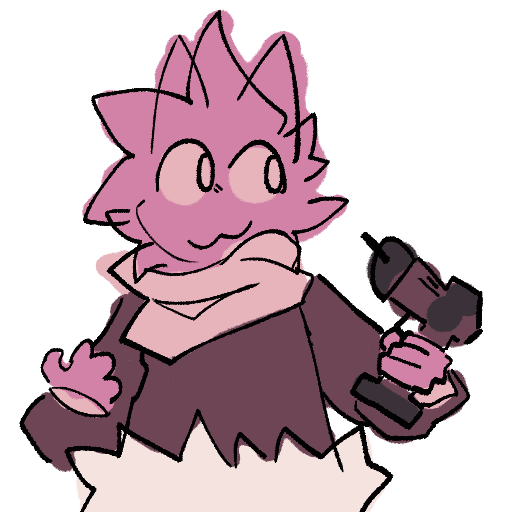 King w/ a power tool